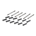 [TLR Racing] TLR334016  HD Turnbuckle Kit, Titanium (6): 22/2.0