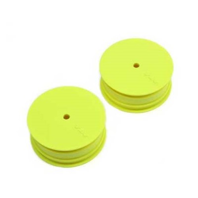 [�˾���ũ] TLR43018 [TEAM LOSI] Front Wheel, Stiffezel, 12mm Hex, Yel (2): 22 4.0