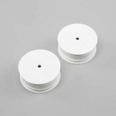 [�˾���ũ] TLR43017 [TEAM LOSI] Front Wheel, Stiffezel, 12mm Hex, White(2): 22 4.0