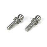 [TLR Racing] Titanium Ball Stud, 4.8 x 10mm (2)22/22T