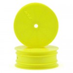 [TLR Racing] Team Losi Racing Front 1/10 Buggy Wheel (Yellow) (2) (TLR 22)