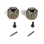 [TLR Racing] Rear Hex, Standard Width, Aluminum: 22SCT
