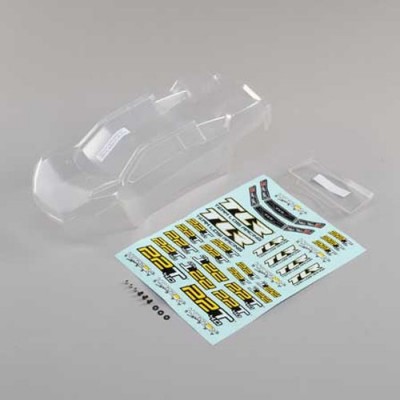 [�˾���ũ] TLR230011 [TLR Racing] Body Set, Clear, w/Stickers: 22T 4.0