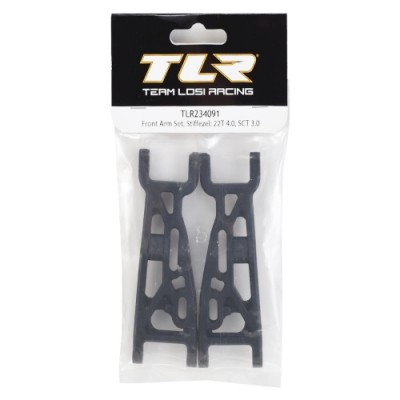 �˾���ũ TLR234091 [TLR Racing] Front Arm Set, Stiffezel: 22T 4.0, SCT 3.0