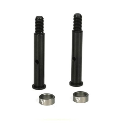 [˾ũ] TLR1104 [TLR Racing] [TLR1104] Front Axles (2): 22T