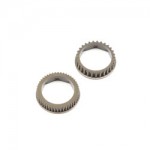 [TLR Racing] Aluminum Gear Diff Pulley Set: 22-4/2.0