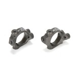 [TLR Racing] Caster Block Set, 12.5 degrees, Aluminum: 22-4