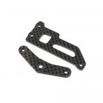 [TLR Racing] Carbon Brace and Servo Top Plate: 22X-4