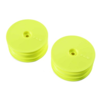 [�˾���ũ] TLR43021 [TLR Racing] Front Wheel, Yellow (2): 22X-4