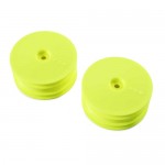 [TLR Racing] Front Wheel, Yellow (2): 22X-4