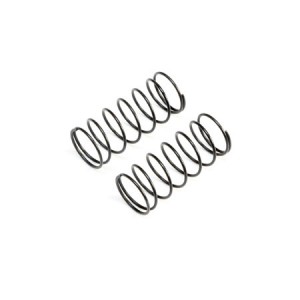 [TLR Racing] Black Front Springs, Low Frequency, 12mm (2)