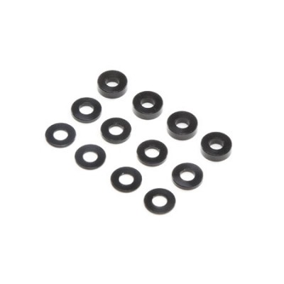 [˾ũ] TLR336007 [TLR Racing] M3 Caster Block Alum Washer Set, Black (4ea): 22 5.0