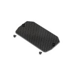 [TLR Racing] Carbon Electronics Mounting Plate: 22 5.0
