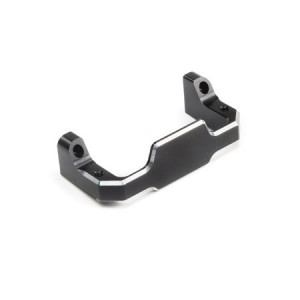 [TLR Racing] Servo Mount, Aluminum, Black: 22 5.0