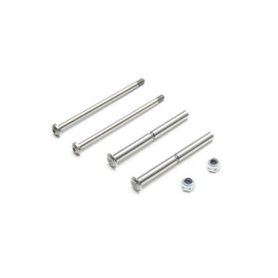 [�˾���ũ] TLR234098 [TLR Racing] Front Hinge Pin and King Pin Set, Polished: All 22
