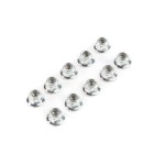[TEAM LOSI] Lock Nut, Flanged M5 x 0.8 Serrated (10)