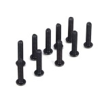 [TLR Racing] Button Head Screws, M2.5 x 12mm (10)
