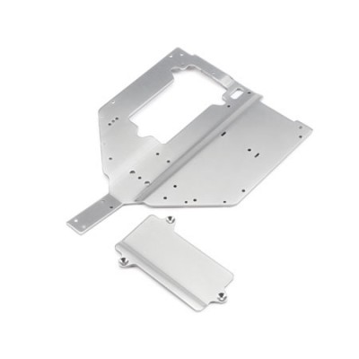 [˾ũ] LOS231010 [TEAM LOSI] Chassis Plate, Motor Cover Plate: Baja Rey,Rock Rey