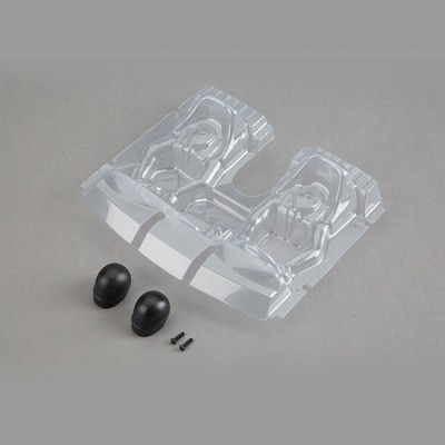 [�˾���ũ] LOS230020 [TEAM LOSI] Interior Set with Helmets, Clear: Baja Rey
