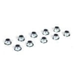[VATERRA] M4 Nylock Flanged Nut (10)