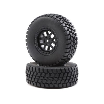 [˾ũ] LOS43025 [TEAM LOSI] Alpine Wheel and Tire Mounted (2): BR