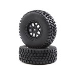 [TEAM LOSI] Alpine Wheel and Tire Mounted (2): BR
