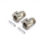 [TLR Racing] Wheel Hex, Pin, +2.5mm (2): 5B, 5T, MINI WRC
