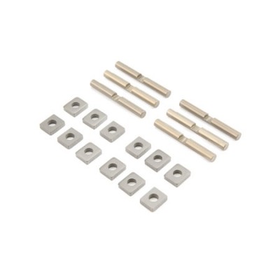 [˾ũ] TLR352001 [TLR Racing] Cross Pins, Support Blocks, Al: 5T, MINI WRC