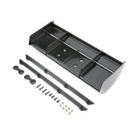 [TLR Racing] Wing and Wicker Bills, Black: 5IVE B