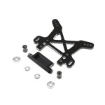 [TEAM LOSI] Shock Tower, Front, Black, Aluminum: DBXL, MTXL