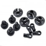 [TEAM LOSI] Losi Desert Buggy XL Shock Spring Cup, Clip, Shock End Set (2)