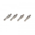 [TEAM LOSI] Upper Shock Mounts, Titanium: 5IVE-T, MINI WRC