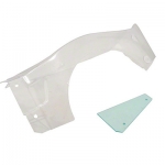 [TEAM LOSI] Team Losi Body Left Rear Fender, Number Plate Set 
