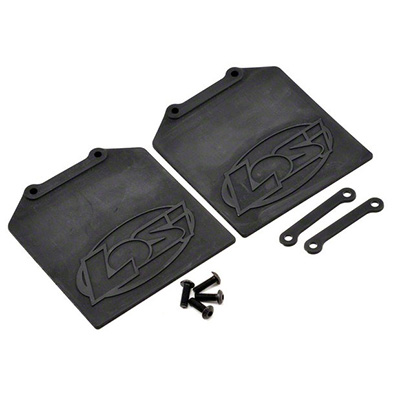 �˾���ũ LOSB2581 [TEAM LOSI] Team Losi Mud Flap, Retainer Set (2) 5IVE-T
