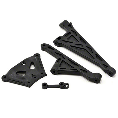 [�˾���ũ] LOSB2558 [TEAM LOSI] Team Losi Front, Rear Chassis Brace Set w/Spacer(5IVE-T)