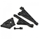 [TEAM LOSI] Team Losi Front, Rear Chassis Brace Set w/Spacer(5IVE-T)