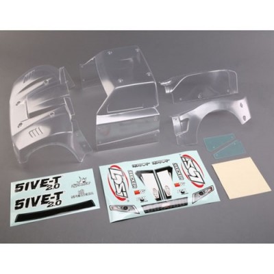 [�˾���ũ] LOS350006 [TEAM LOSI] Complete Body Set, Clear: 5ive-T 2.0