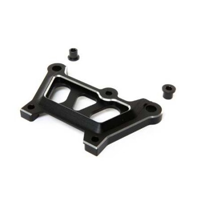 [�˾���ũ] LOS351008 [TEAM LOSI] Front Top Plate, Black, Aluminum: DBXL-E