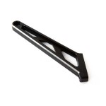 [TEAM LOSI] Chassis Brace, Rear, Black, Aluminum: DBXL-E
