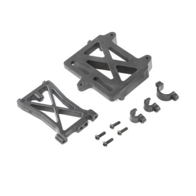 [�˾���ũ] LOS252060 [TEAM LOSI] ESC Mount Plate, Standoff, Clamps: DBXL-E 