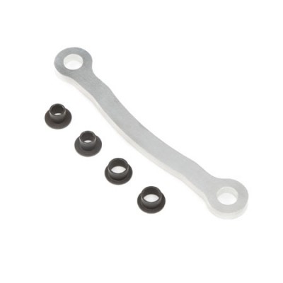 [˾ũ] LOS251052 [TEAM LOSI] Steering Drag Link, Silver: DBXL-E, MTXL