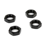 [TEAM LOSI] Wheel Nut, Black (4) (Monster Truck XL)