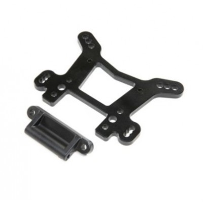 [˾ũ] LOS254063 [TEAM LOSI] Shock Tower, Front, Black, AL: DBXL-E 2.0
