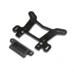 [TEAM LOSI] Shock Tower, Front, Black, AL: DBXL-E 2.0