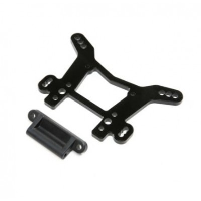 [˾ũ] LOS254064 [TEAM LOSI] Shock Tower, Rear, Black, AL: DBXL-E 2.0