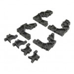 [TEAM LOSI] Front/Rear Bulkhead Set: DBXL-E 2.0