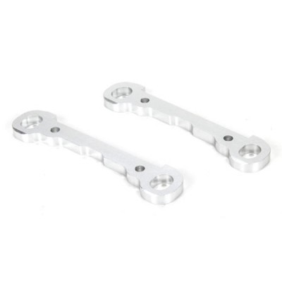 [˾ũ] LOS254030 [TEAM LOSI] Hinge Pin Braces, Front, Alum, Silver,  Monster Truck XL