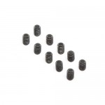 [TEAM LOSI] Set Screws, Stl, BO, Flat Point, M4 x 6mm (10)