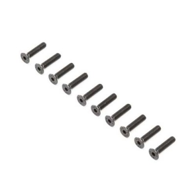 [˾ũ] LOS255020 [TEAM LOSI] Flat Head Screws, Stl, BO, M4 x 18mm (10)