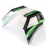 [TEAM LOSI] Cab Section, Black: Super Baja Rey